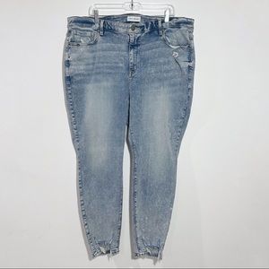 New Lane Bryant High Rise Jeggings Flex Magic‎ Waistband Signature Fit Size 22